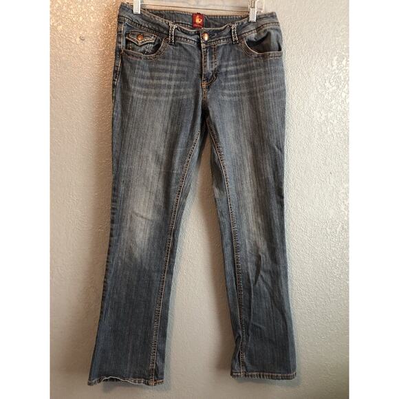 Ooh La La Sasson Womens Jeans Size 10 Bootcut Boogie Stretch Flare Denim READ - Picture 1 of 8